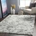 Wynantskill 7'10" x 10' Modern Light Gray/Medium Gray/Off White Area Rug - Hauteloom