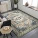 Maybrook 2'7" x 4' Traditional Olive/Tan/Amber/Brown/Charcoal/Dusty Sage/Light Olive/Pale Blue/Ink Blue/Teal Area Rug - Hauteloom