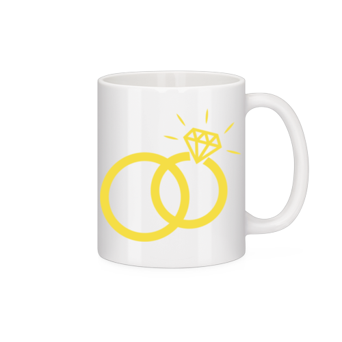 Eheringe - Tasse