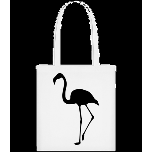 Flamingo Schatten - Stofftasche