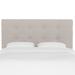 Linen Tufted Headboard by Skyline Furniture in Linen Putty (Size CALKNG)