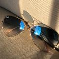 Ray-Ban Accessories | Authentic Ray Ban Aviators Sunglasses | Color: Blue/Gold | Size: 58mm Medium