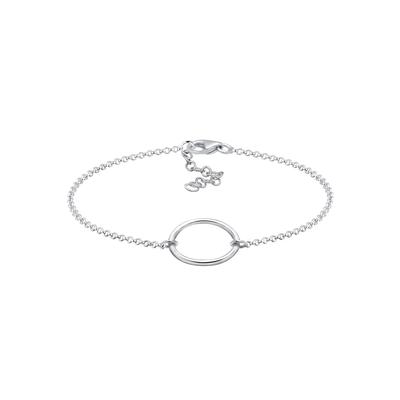 Elli - Kreis 925 Sterling Silber Armbänder & Armreife Damen