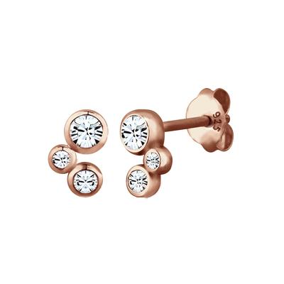 Elli - Basic Kristalle Filigran 925 Silber Ohrringe 1 ct Damen (49.99 € / 1 ct)