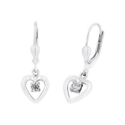 amor - Ohrhänger Ohrringe 1 ct Weiss Damen (39.99 € / 1 ct)