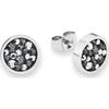 s.Oliver Ohrstecker Edelstahl One Size Weiss Damen