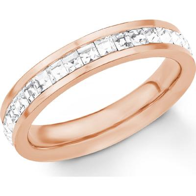 s.Oliver - Damenring Edelstahl Ringe 1 ct Weiss (49.99 € / 1 ct) Image