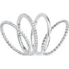 s.Oliver Damenring 925er Silber 52 Weiss Damen