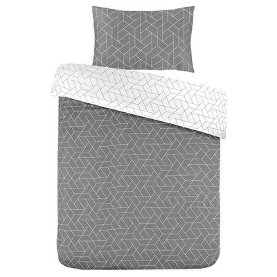 Gallazzo Bettwäsche 600 - Grau 1x 260cm x 220cm / 2x 50cm 75cm