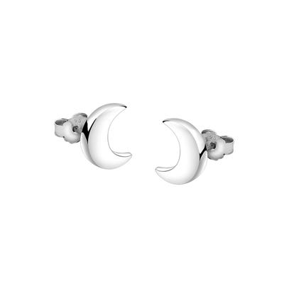 Nenalina - Stecker Halbmond Astro Look 925 Silber Ohrringe 1 ct Damen (39.99 € / 1 ct)