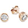 s.Oliver - Ohrstecker 925er Silber Ohrringe 1 ct Weiss Damen (39.99 € / 1 ct)