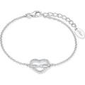 s.Oliver - Armband 925er Silber Armbänder & Armreife Weiss Damen