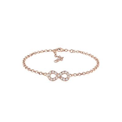 Elli - Infinity Kristalle 925 Silber Armbänder & Armreife Damen