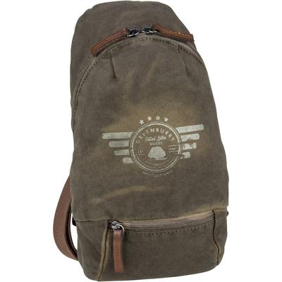 Greenburry - Rucksack / Backpack Vintage Aviator 5910 Rucksäcke Grau Herren