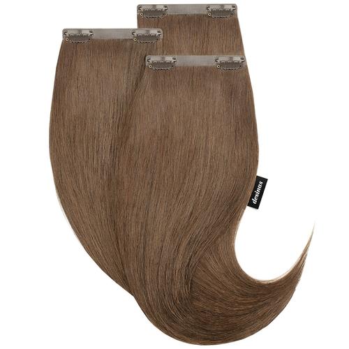 Desinas - Echthaar Extensions hellbraun Haarextensions 1 ct