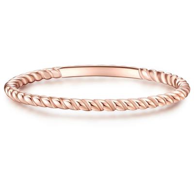 Glanzstücke München - Ring Sterling Silber in Roségold Ringe 1 ct Damen