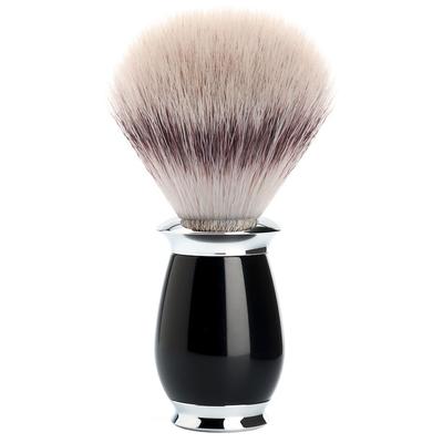 Mühle PURIST Rasierpinsel Silvertip Fibre® Griffmaterial Edelharz schwarz Herren