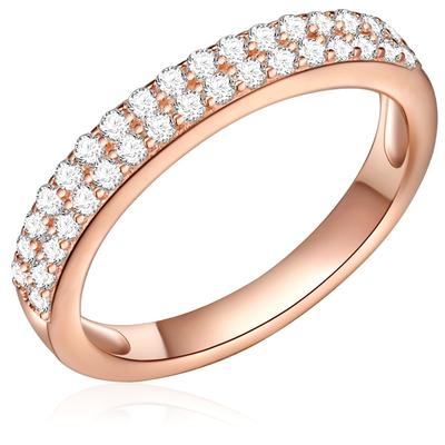 Rafaela Donata - Ring Sterling Silber Zirkonia in Roségold Ringe 1 ct Damen Image