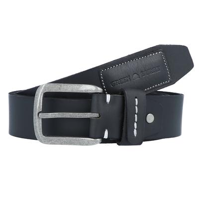 Greenburry - Belt Gürtel Leder 1 ct Schwarz Herren