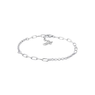 Nenalina Charmträger Bettelarmband Trend Basic 925 Silber 18 Damen
