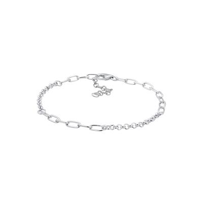 Nenalina - Nenalina Armband Charmträger Bettelarmband Trend Basic 925 Silber Armbänder & Armreife 1 ct Damen