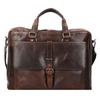 Leonhard Heyden Roma Aktentasche Leder 40 cm Laptopfach braun Braun Herren