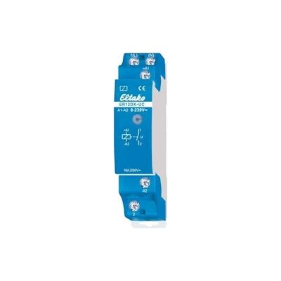 Eltako Installationsrelais, 1TE, teilelektronisch, DIN-Schiene, 1S, 8-230V/AC/DC, 16A, 250V, AC