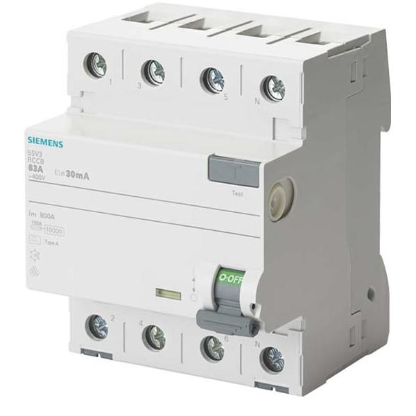 Siemens Dig.Industr. FI-Schutzschalter 5SV3344-6 5SV33446 Image