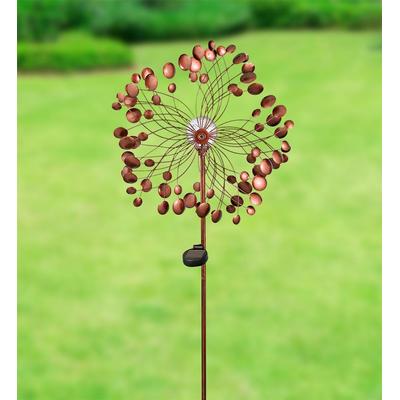 1-800-Flowers Seasonal Gift Delivery Copper Garden Solar Spinner