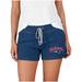 Women's Concepts Sport Navy New England Patriots Mainstream Terry Shorts