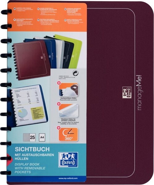 HAMELIN Hüllenbuch A4 MangeMe mit 25 Hüllen Austausch- und erweiterbar Image