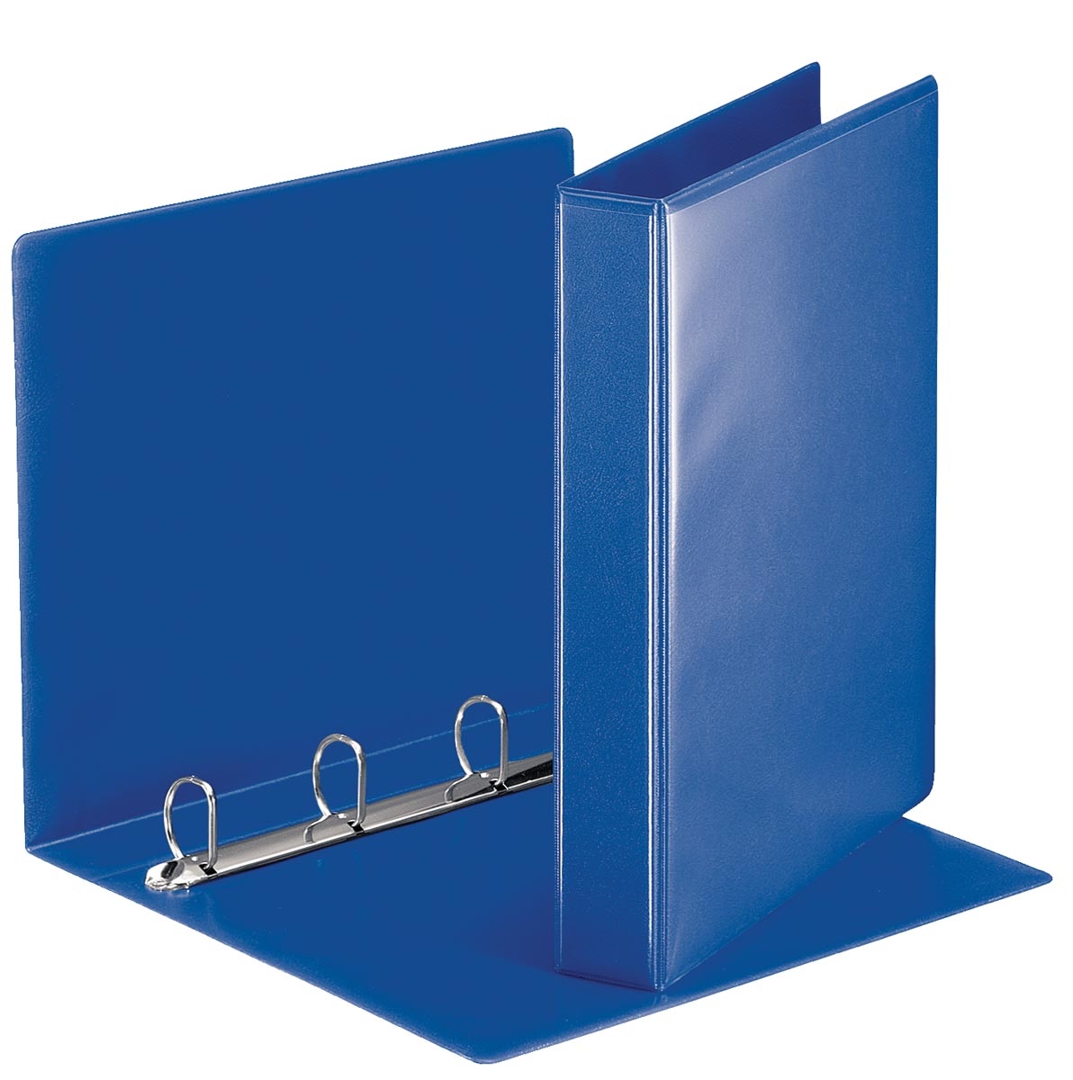 Esselte Ringbuch Präsentation, mit Taschen, A4, PP, 4 Ringe, 30 mm, blau Image