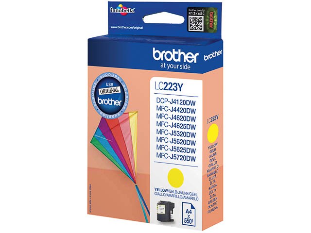 Tinten BROTHER LC223Y BROTHER MFCJ4420DW TINTE YEL ST Image