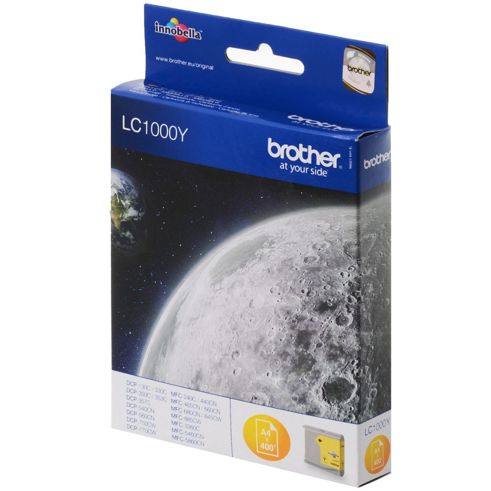 Brother Tintenpatrone LC-1000Y, yellow(400 Seiten) Image
