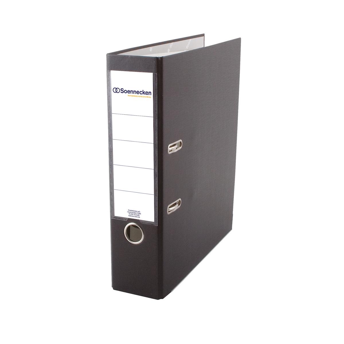 Soennecken 3339 Ordner DIN A4 80mm PP schwarz Image