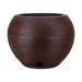 Floridis Florence Polyethylene Resin Pot Planter Plastic in Brown | 9.45 H x 13.39 W x 13.39 D in | Wayfair 10.16.0296