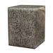 Loon Peak® Menasha Solid Wood Accent Stool in Brown/Gray | 17.7 H x 11.8 W x 11.8 D in | Wayfair FE68A83ACF9248D7A853862E3EB0BA06