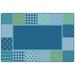 Blue 48 x 0.312 in Area Rug - Carpets for Kids KIDSoft™ Tufted Area Rug Nylon | 48 W x 0.312 D in | Wayfair 1554