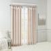 Kelly Clarkson Home Rivau Faux Silk Lined Twist Tab Window Curtain Panel Polyester in Pink | 95 H in | Wayfair 0785EEF67F3E49618C1D65C08DAB16F0
