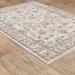 Gray 118.11 x 0.23 in Area Rug - Canora Grey Kilgo Oriental Power Loom Ivory/Grey Area Rug Polyester | 118.11 W x 0.23 D in | Wayfair