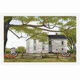 August Grove® Sweet Summertime House Framed Wall Art for Living Room Home Wall Decor Framed Print by Billy Jacobs Paper | Wayfair