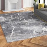 Gray/White 65 x 0.79 in Area Rug - Etta Avenue™ Makenna Abstract Gray/Beige Area Rug | 65 W x 0.79 D in | Wayfair E1A08D2C16BD44C2B962E39892A2DF92