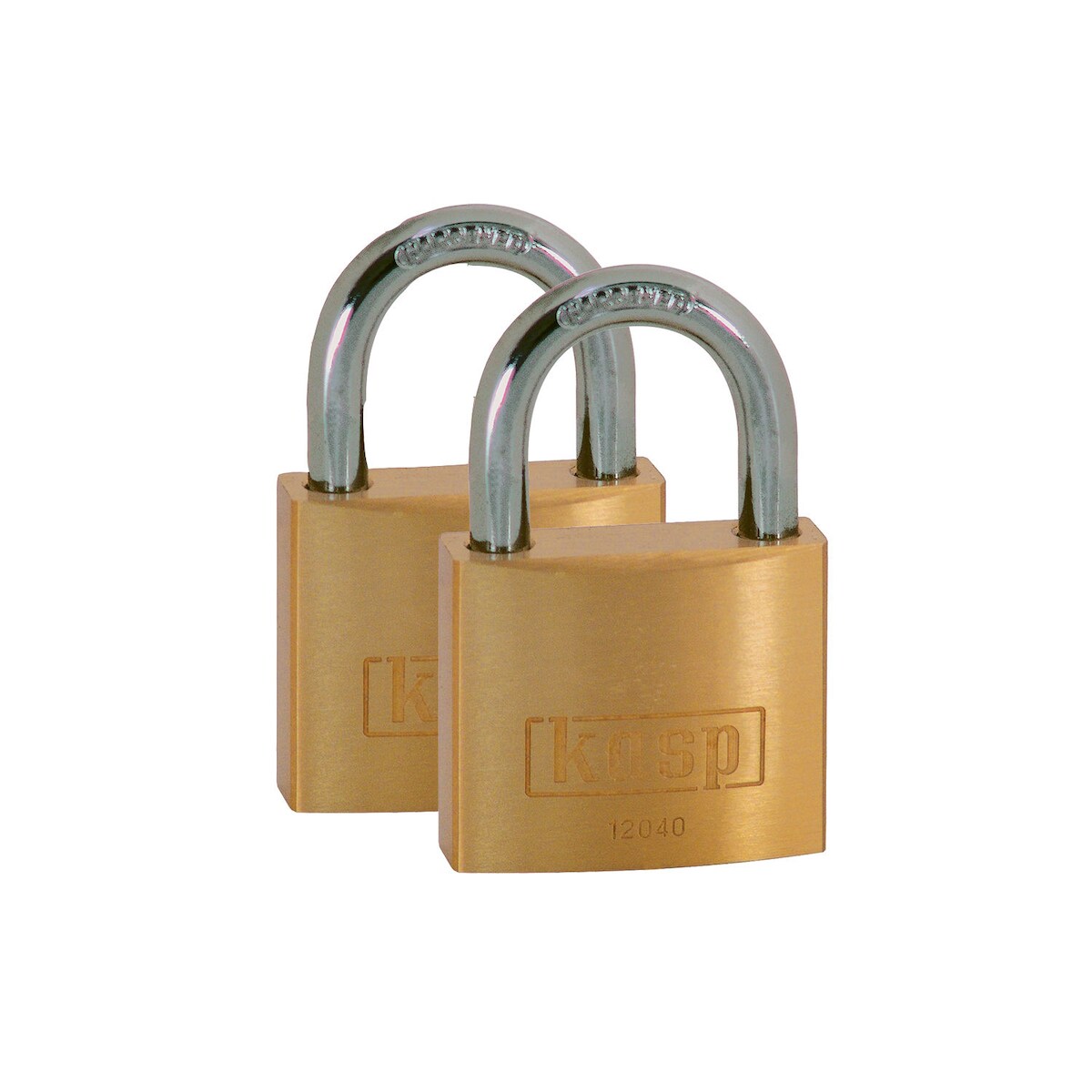 Messingschloss, 40 mm, Doppelpack, gleichschließend Image