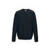 Just Hoods By AWDis JHA030 Adult 80/20 Midweight College Crewneck Sweatshirt in Oxford Navy Blue size Large | Cotton/Polyester Blend