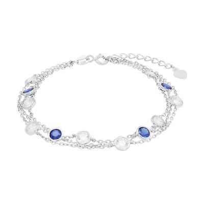 amor Armband Blau Weiss Damen
