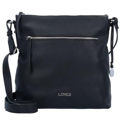 L.CREDI New Orleans Umhängetasche 27 cm schwarz Schwarz Damen Image