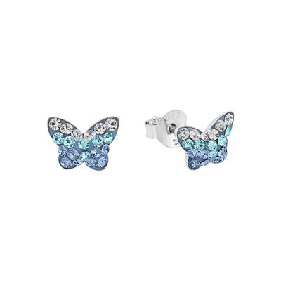 amor Ohrstecker Blau Weiss Damen Image