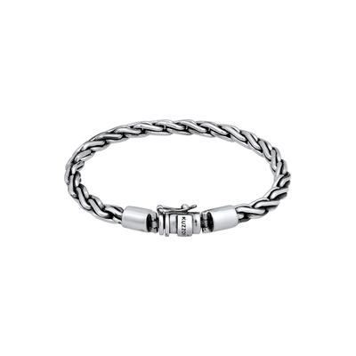 KUZZOI - Herren Massiv Kastenverschluss Unisex 925 Silber Herrenschmuck 1 ct (179.99 € / 1 ct)