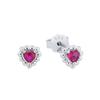 amor - Ohrstecker Ohrringe 1 ct Weiss Damen (22.99 € / 1 ct)