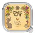 16x100g Chicken Trays Adult Wet Cat Food Rosie's Farm